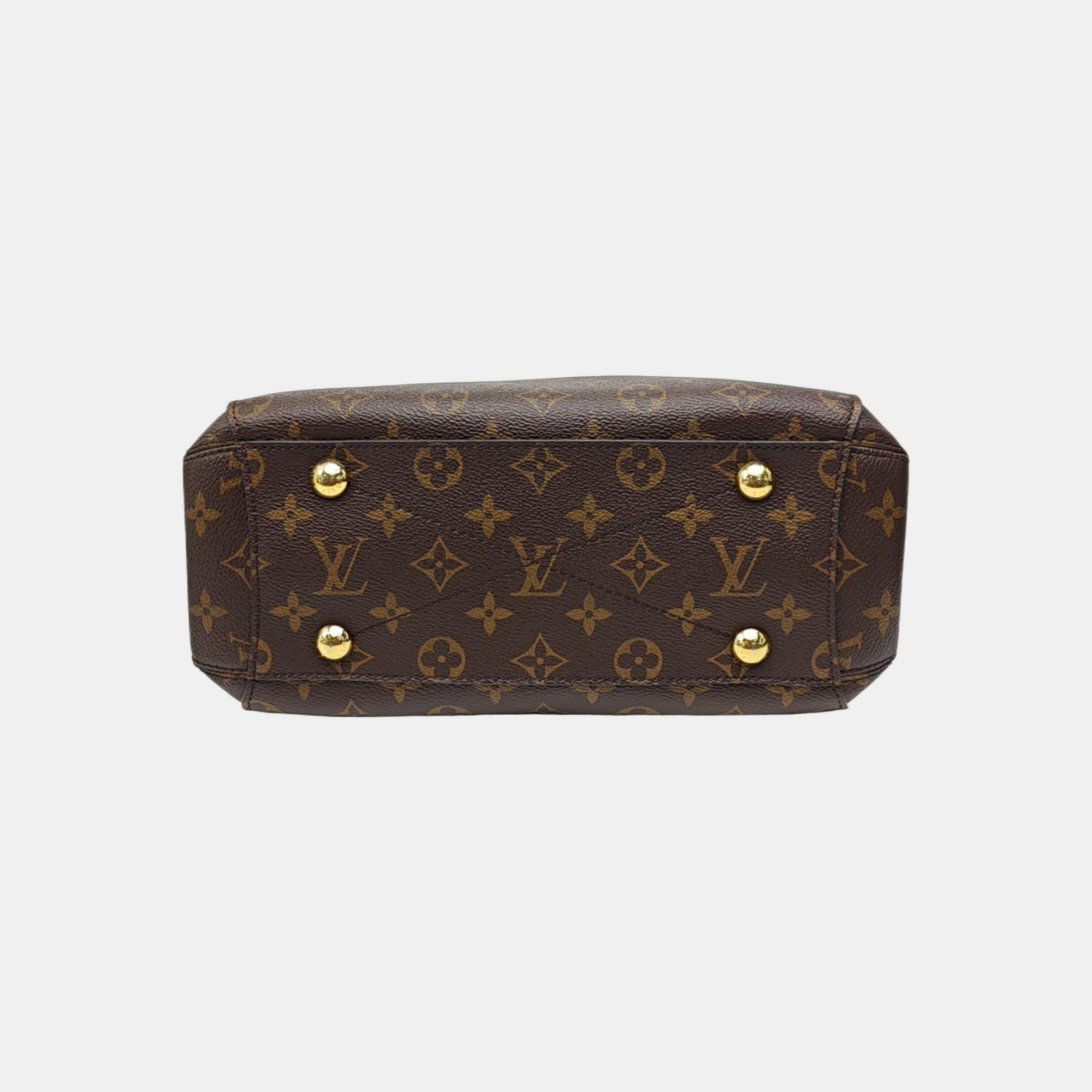 MONTAIGNE Monogram Coated Canvas Brown