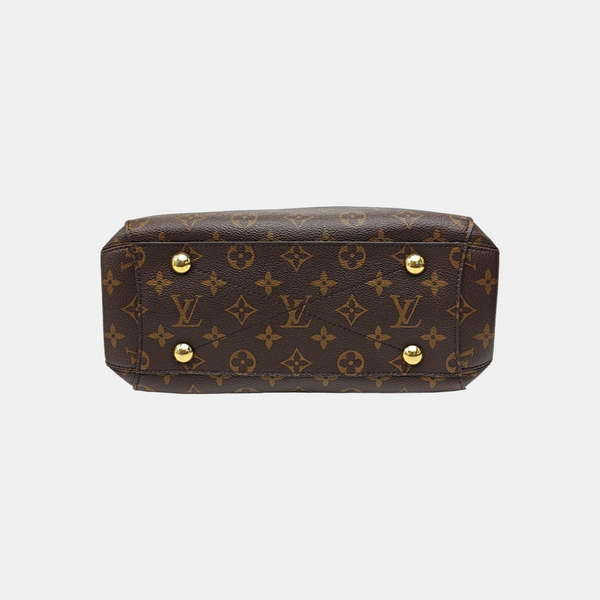 MONTAIGNE Monogram Coated Canvas Brown