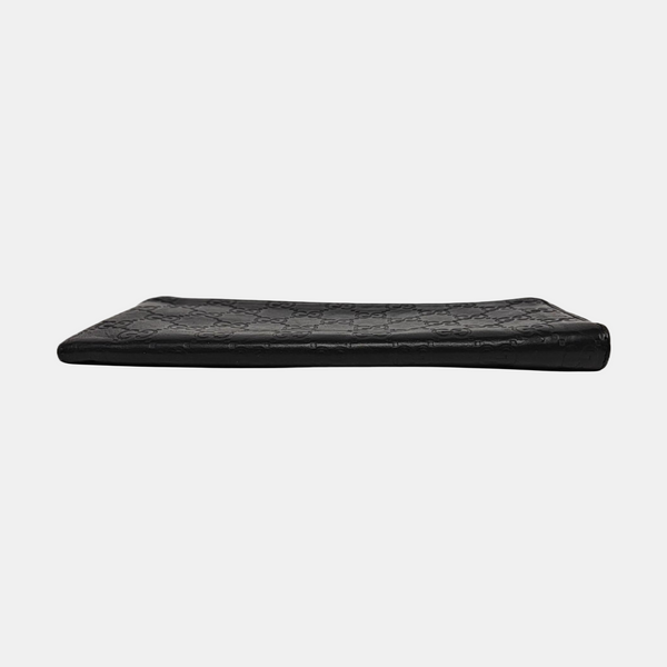 Monogram Calfskin Clutch Black