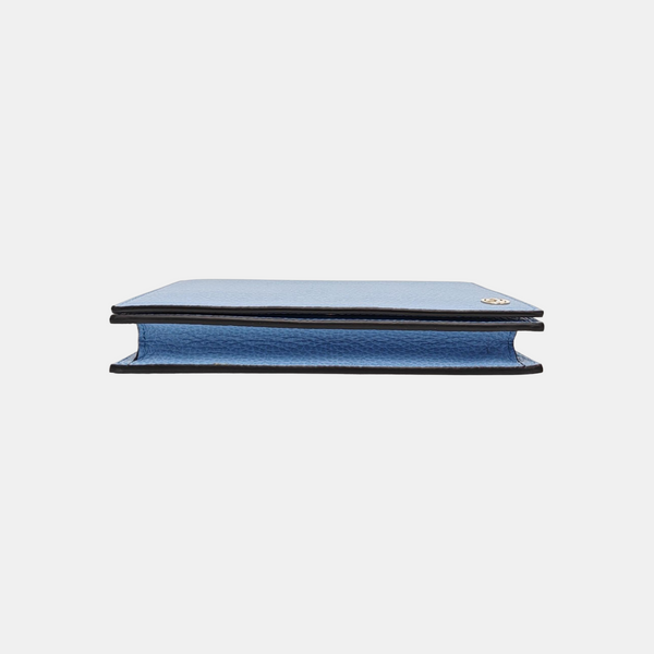 GG Marmont Super Mini Calfskin Blue