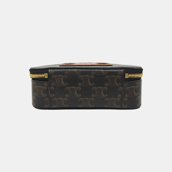TRIOMPHE Mini Coated Canvas Black