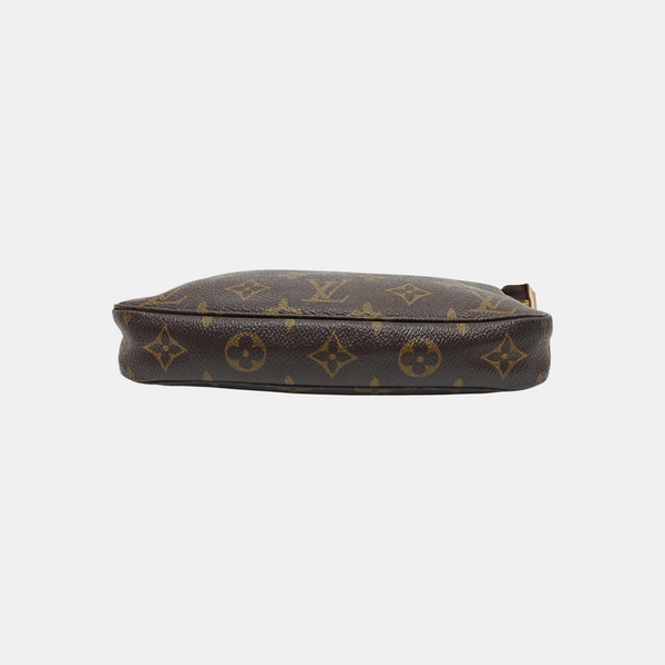 ACCESSOIRES Monogram Coated Canvas Brown