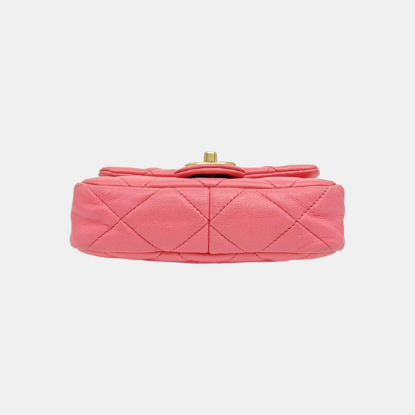 CLASSIC FLAP Mini Quilted Lambskin Pink