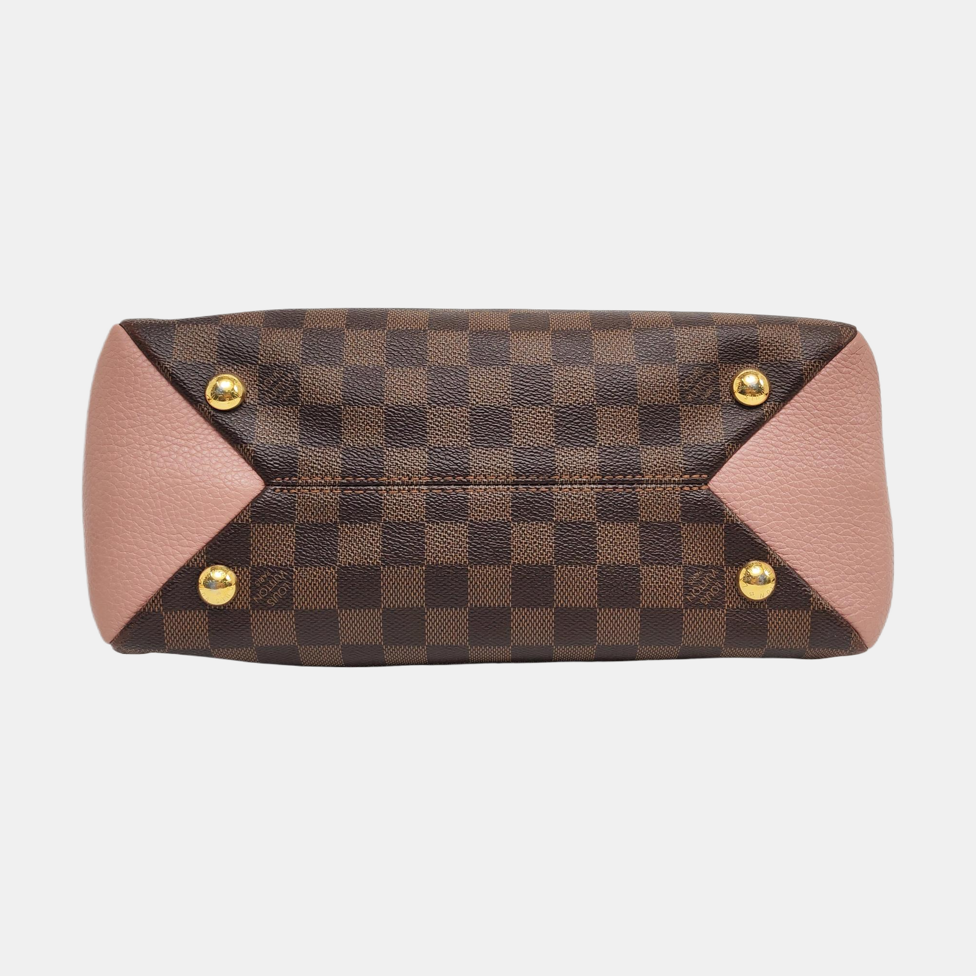 BRITTANY BB Damier Ebene Coated Canvas Brown