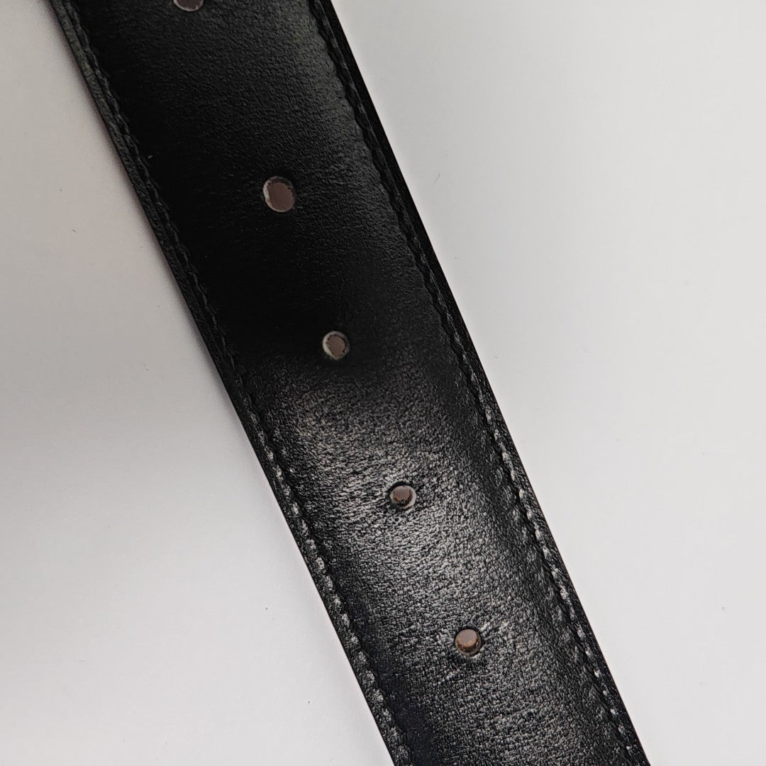 Leather Belt Black