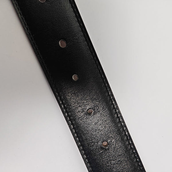Leather Belt Black