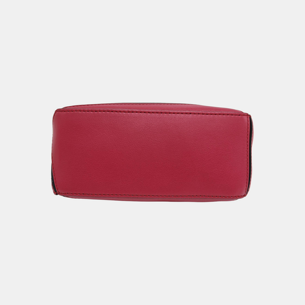 Puzzle Mini Calfskin Red