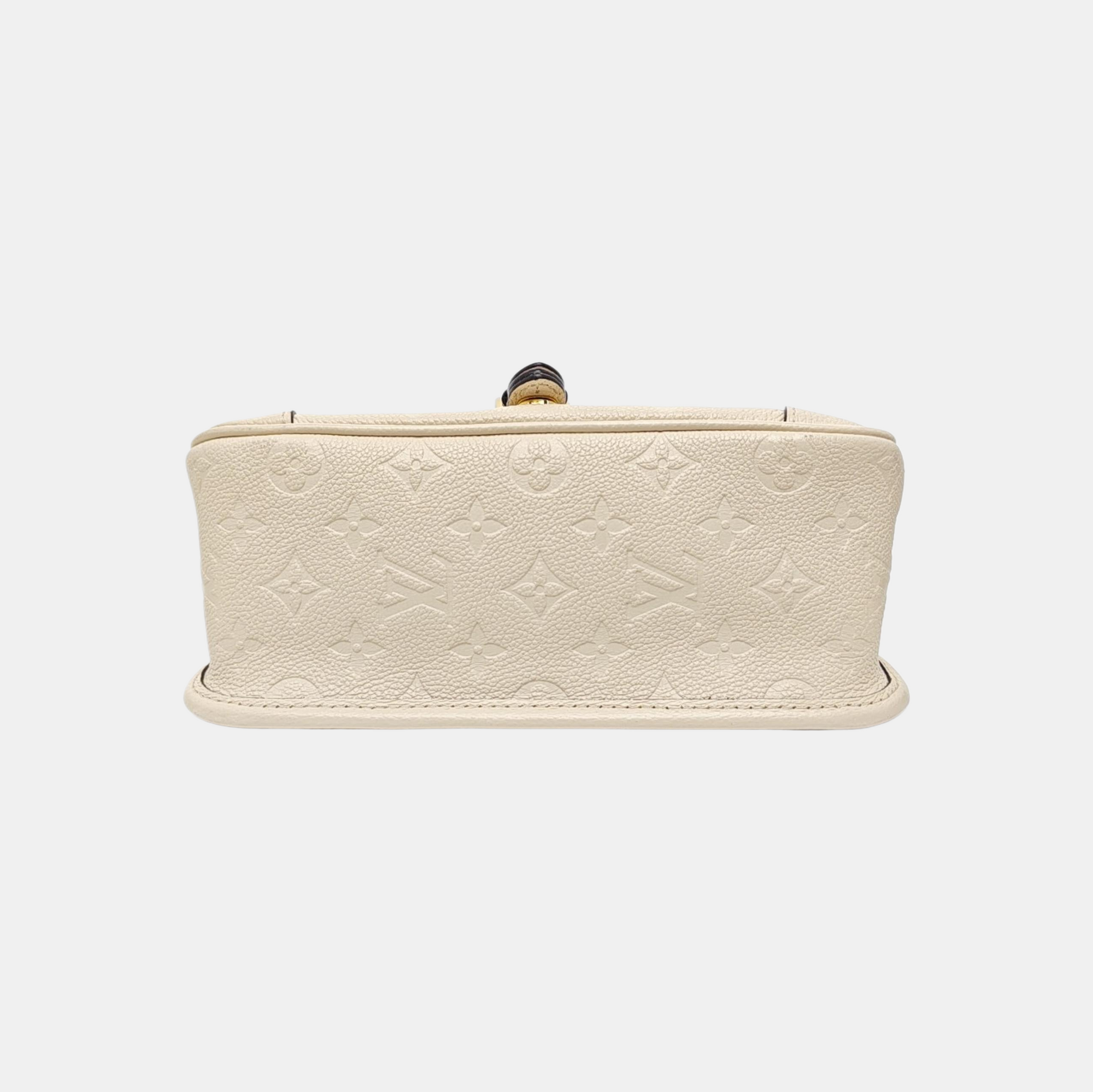 DIANE Monogram Calfskin Beige