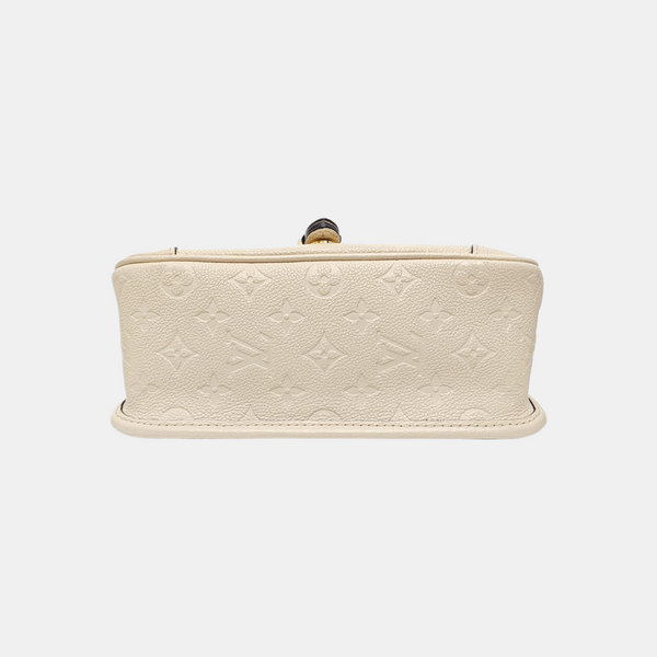 DIANE Monogram Calfskin Beige
