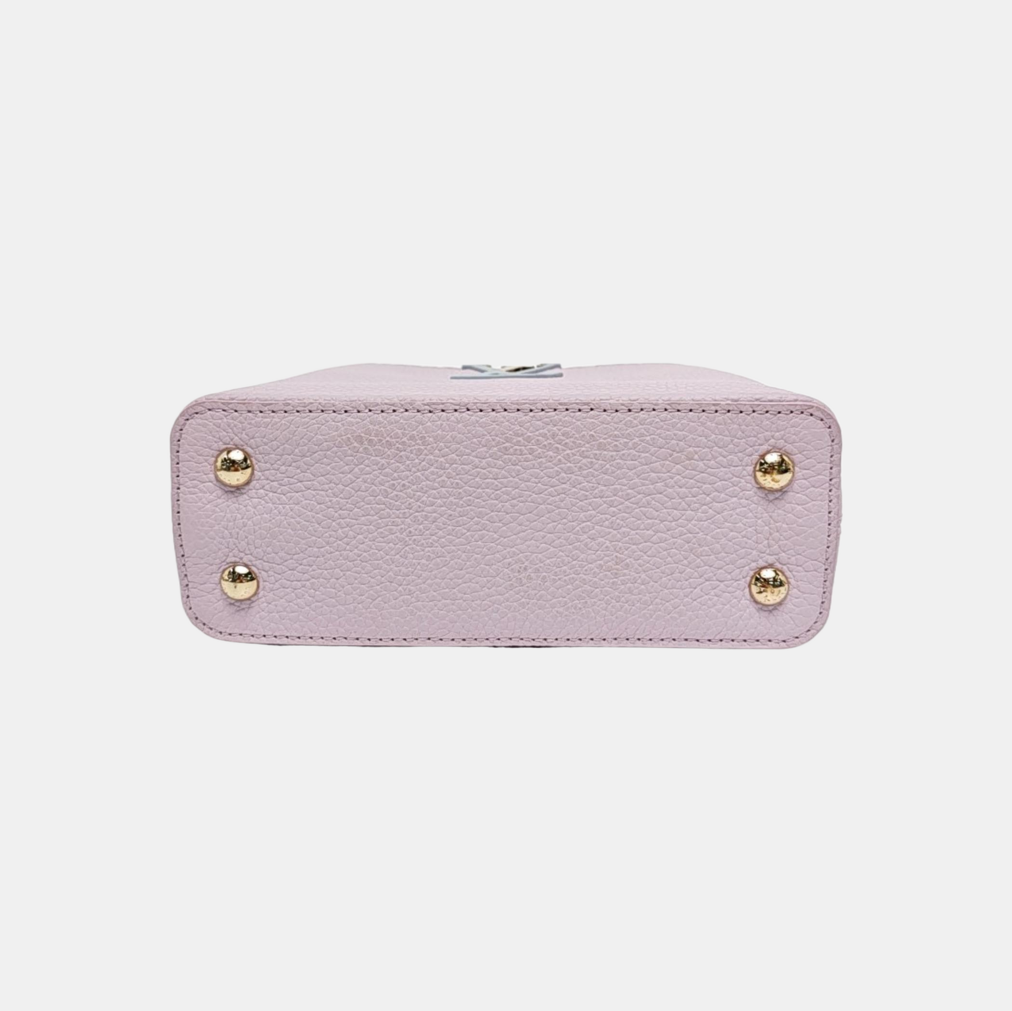 CAPUCINES Mini Calfskin Purple