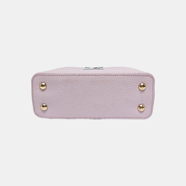 CAPUCINES Mini Calfskin Purple