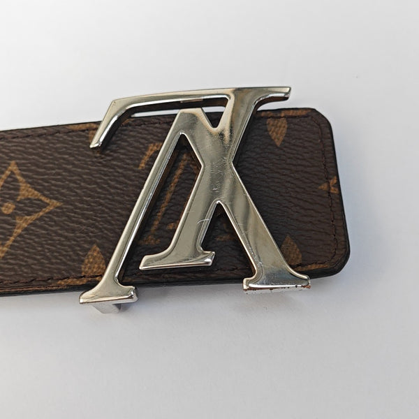 Coated Canvas Belt Brown