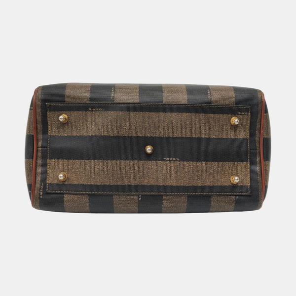 Pequin Coated Canvas Brown