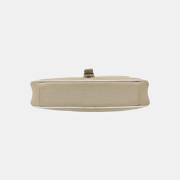 Canvas Top Handle Bag Beige