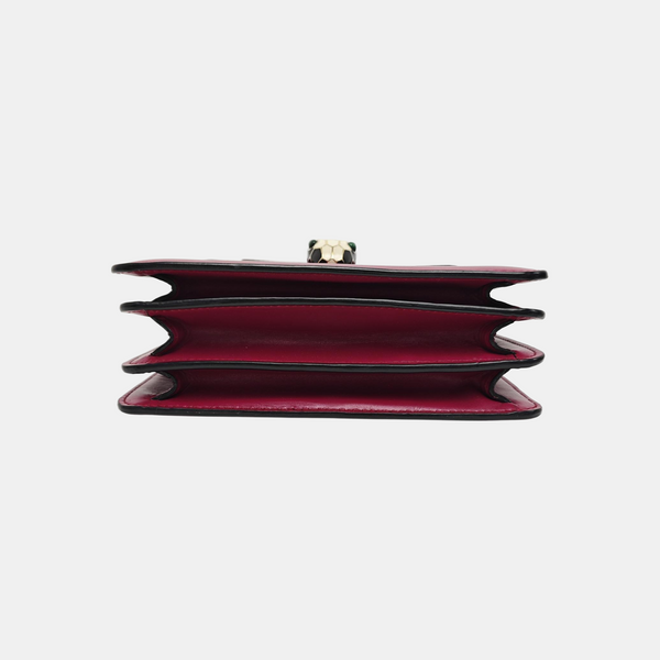 SERPENTI FOREVER Small Calfskin Red
