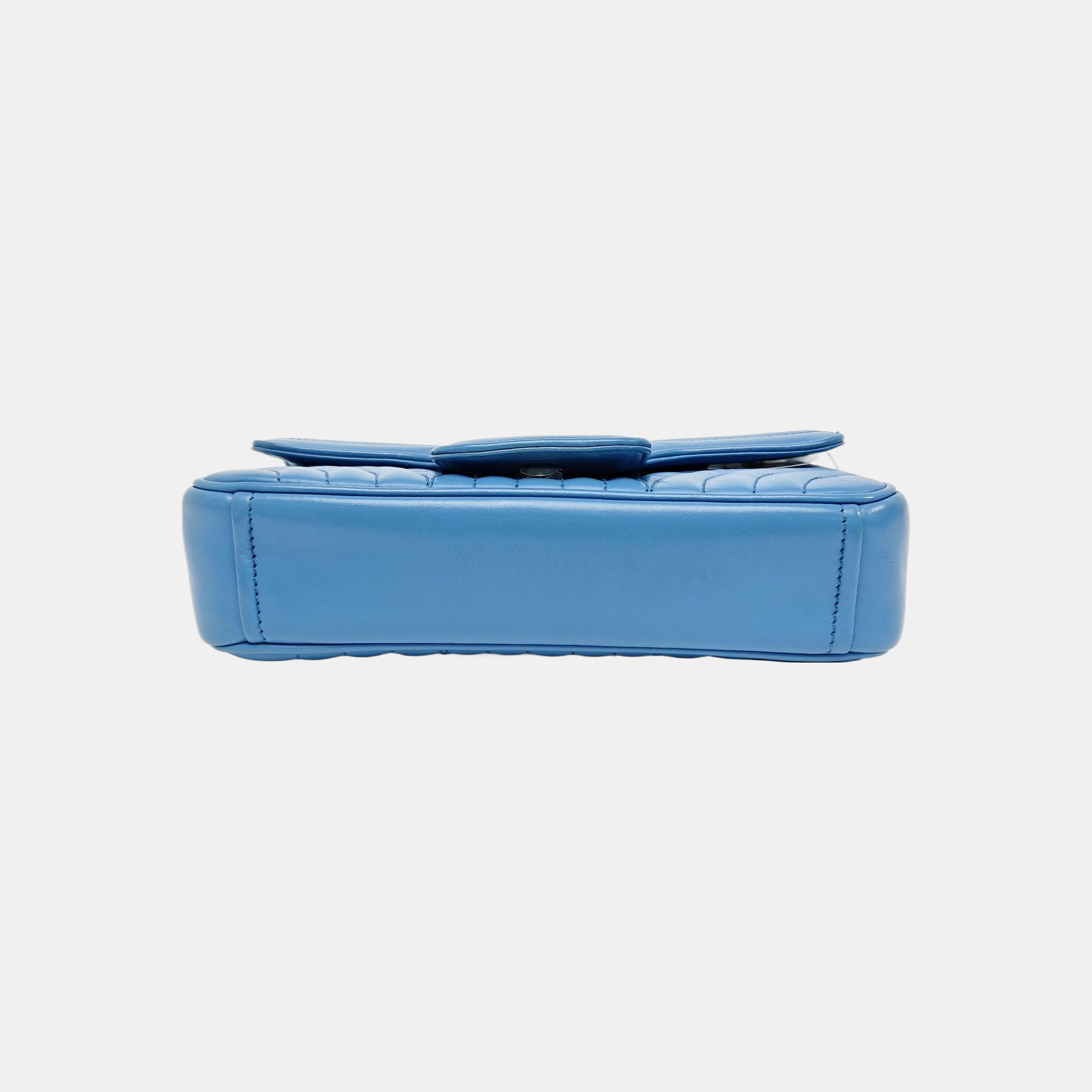 Diagramme Quilted Calfskin Blue
