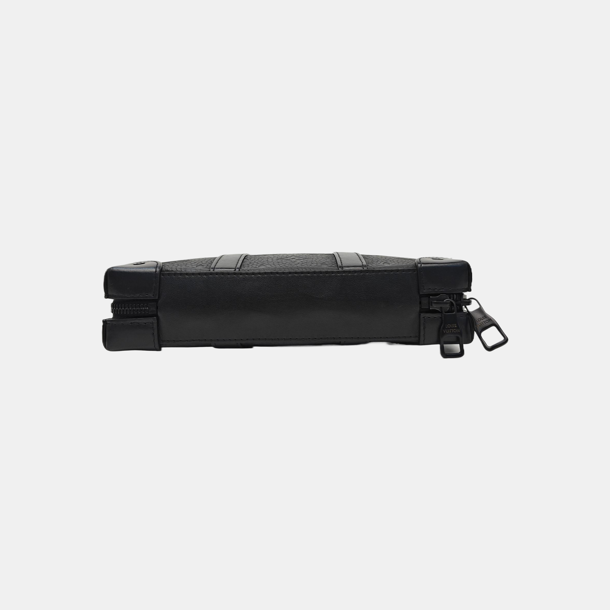WALLET TRUNK Monogram Calfskin Black