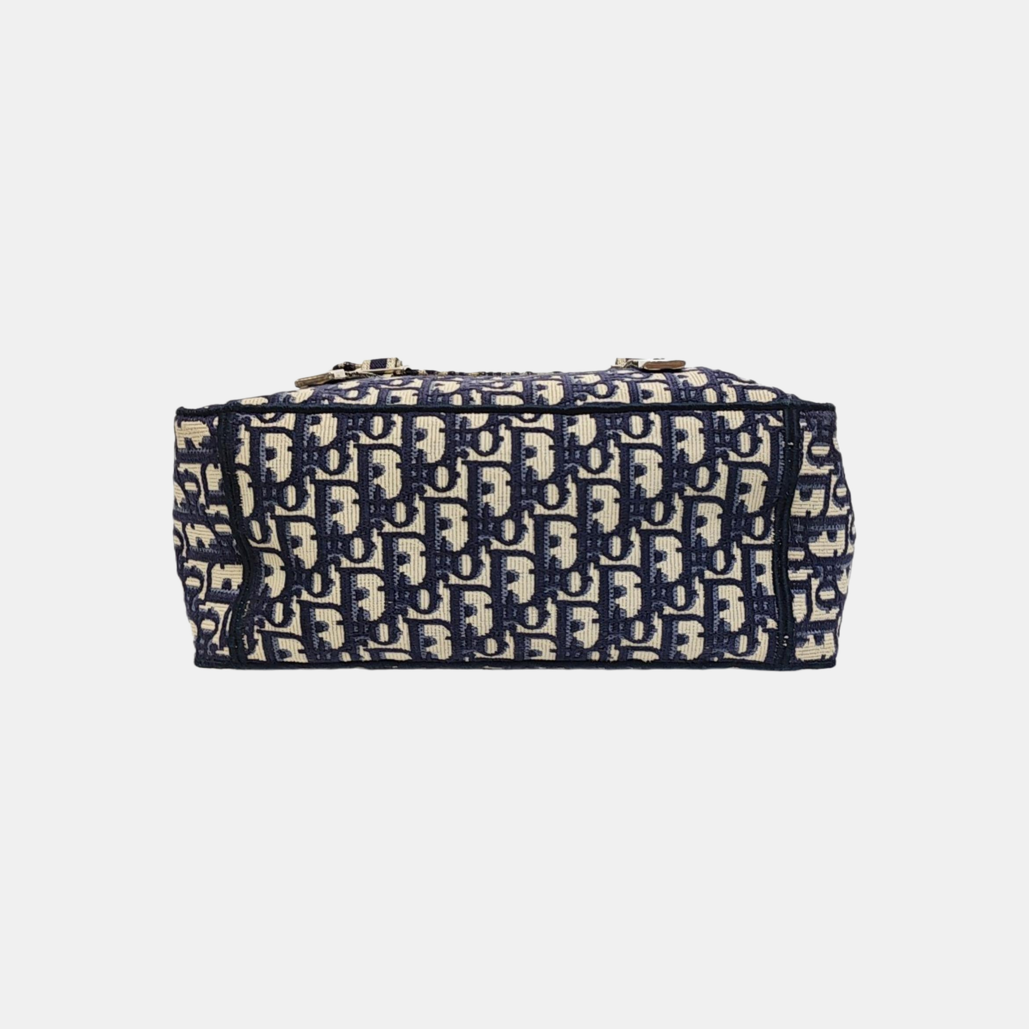 Diorcamp Large Oblique Canvas Blue