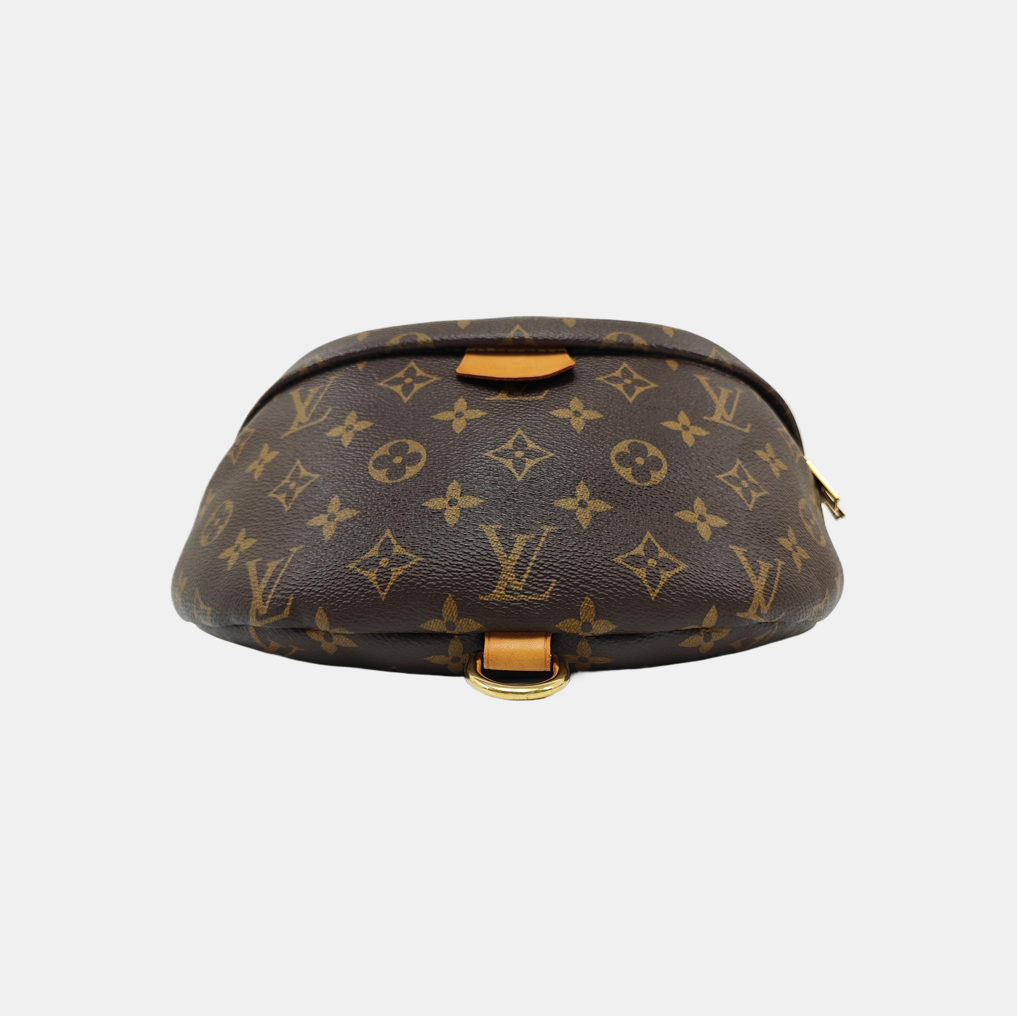 BUMBAG Monogram Coated Canvas Brown
