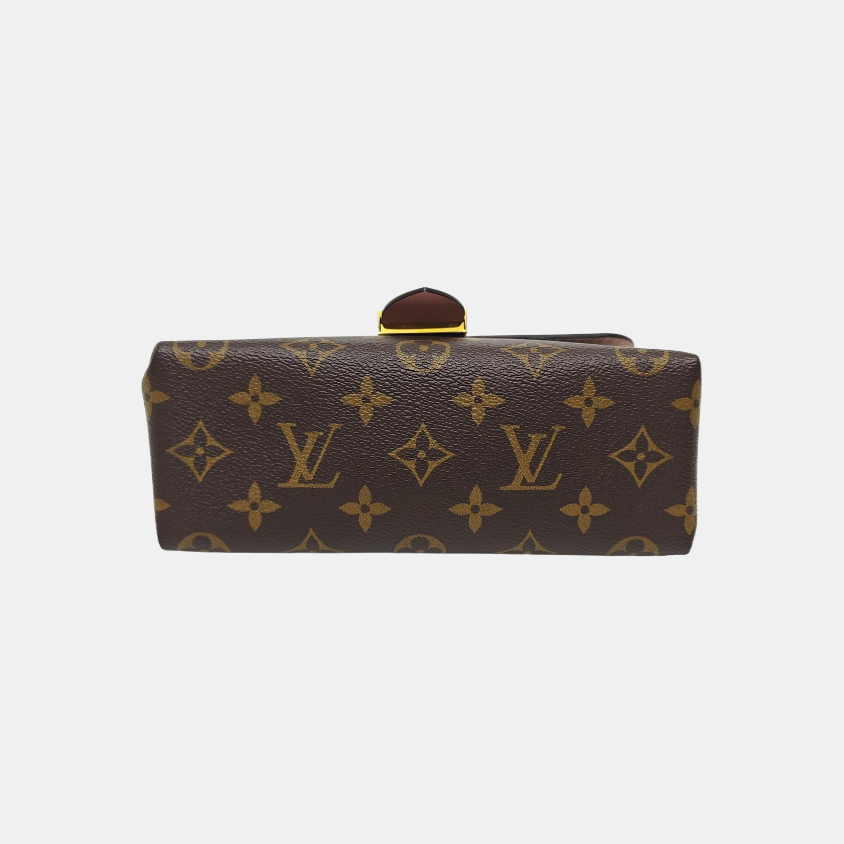 LOCKY BB Monogram Coated Canvas Pink