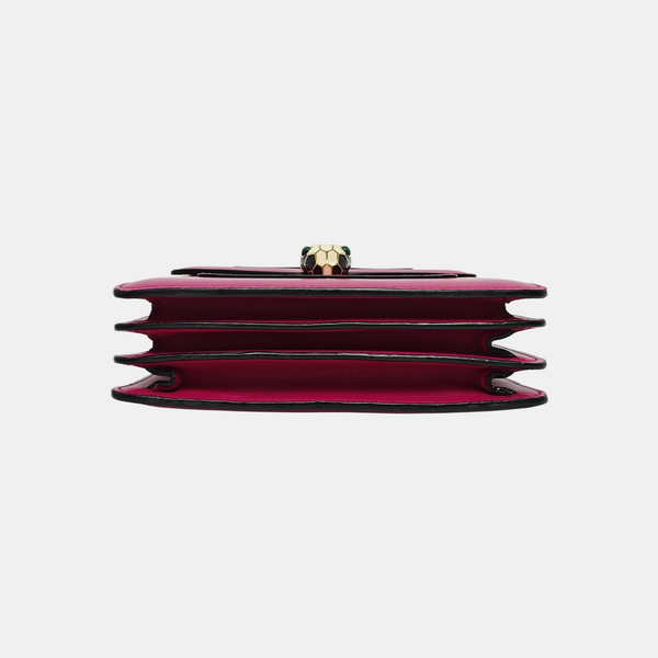 SERPENTI FOREVER Small Calfskin Red