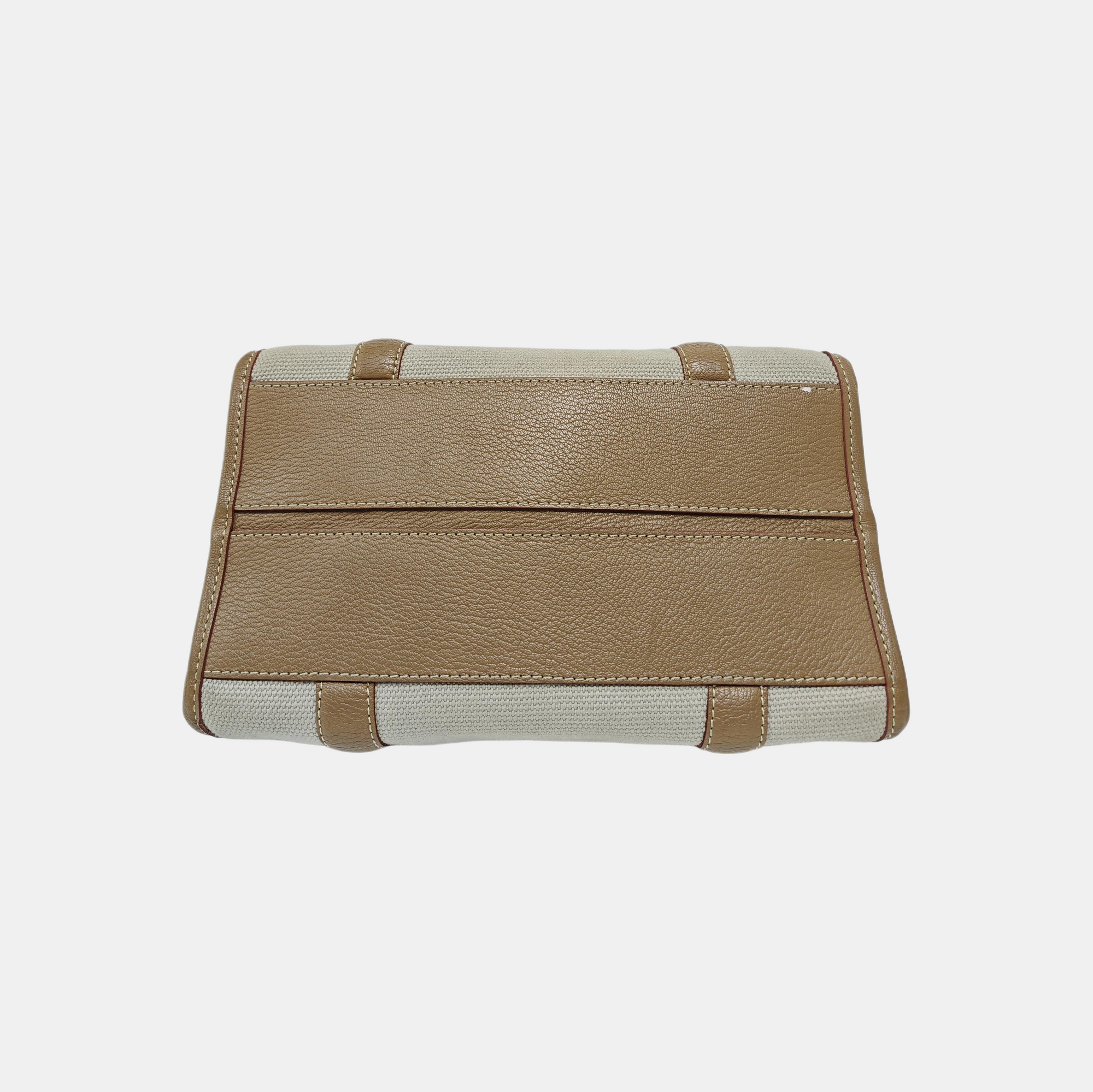 SAC DE NUIT Quilted Canvas Gray