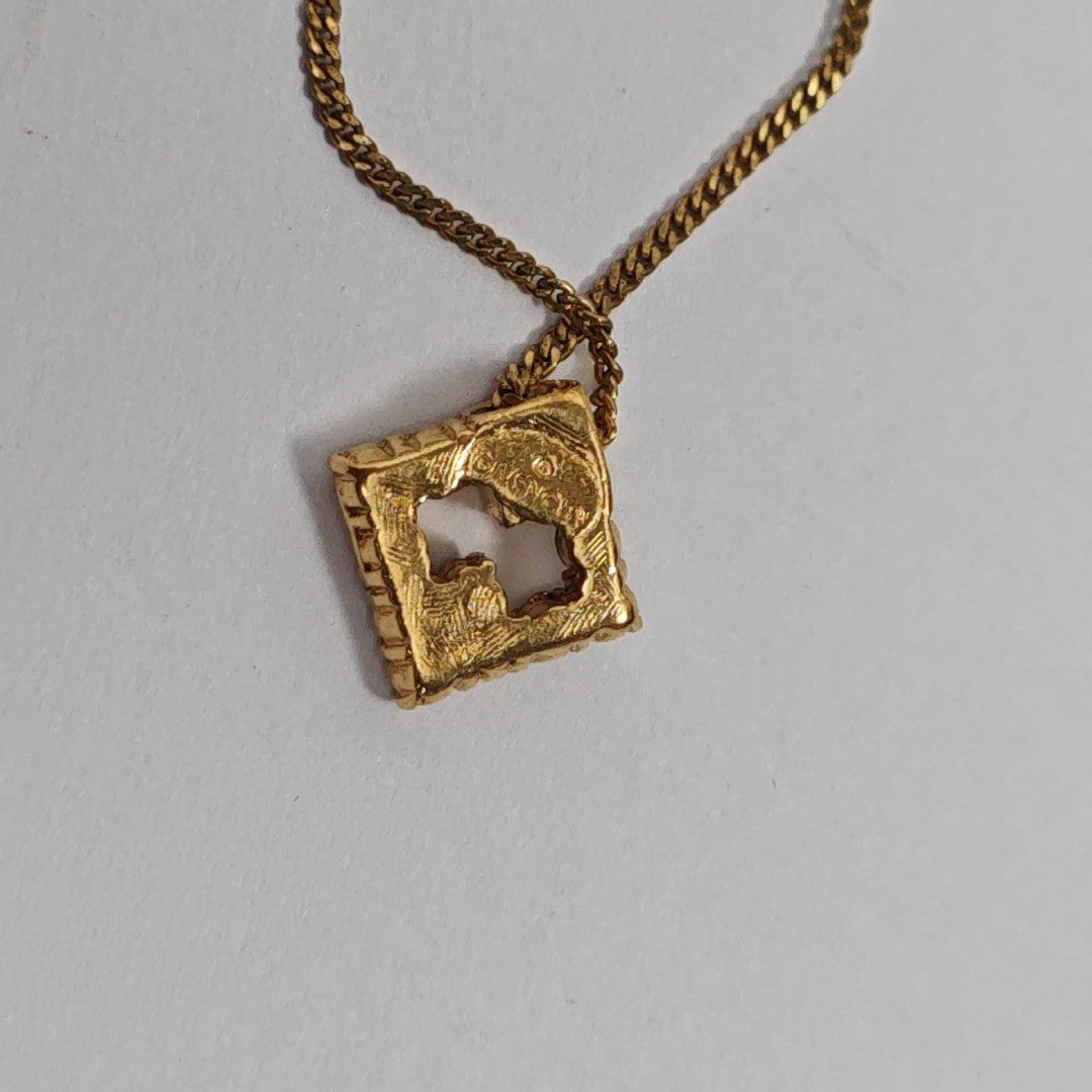 G Link Metal Gold Necklace