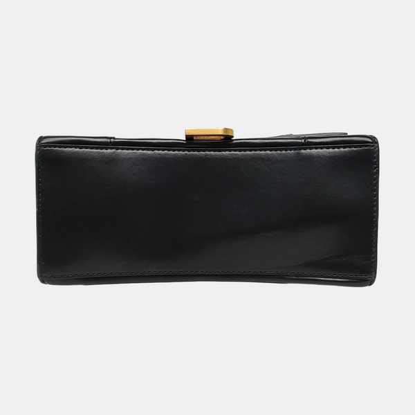 Hourglass S Calfskin Black