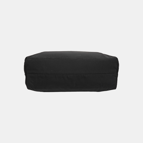 Nylon Top Handle Bag Black