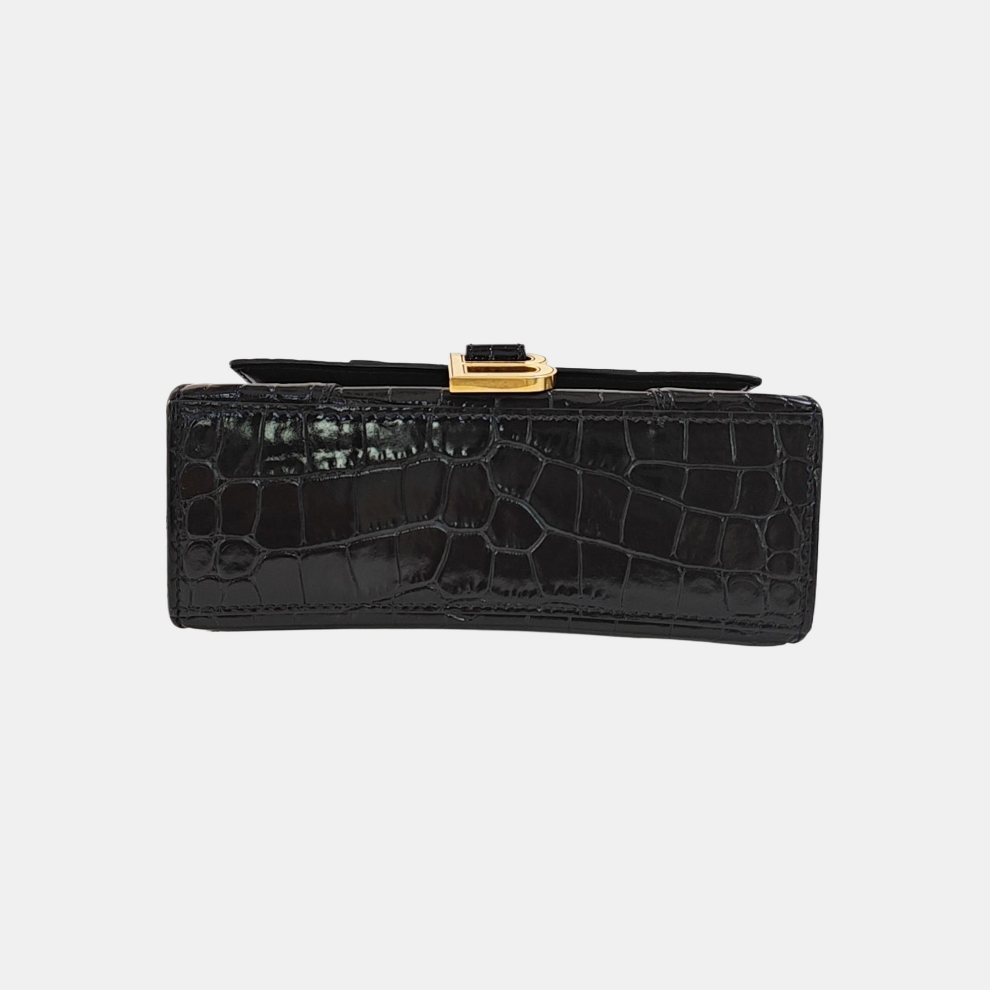 Hourglass XS Calfskin Black