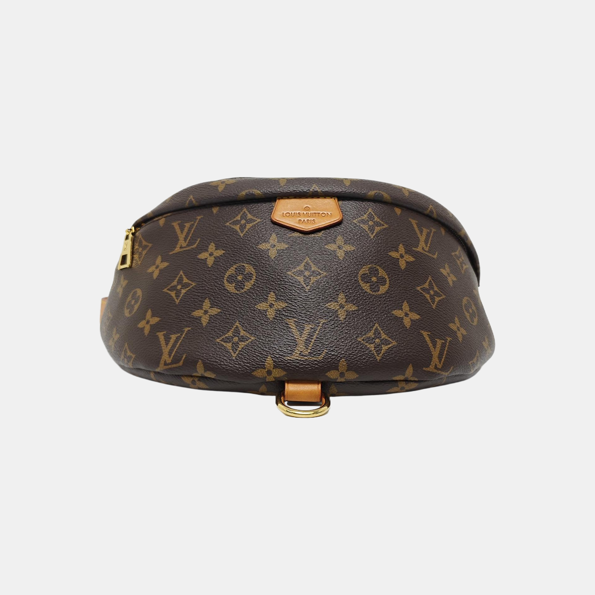 BUMBAG Monogram Coated Canvas Brown