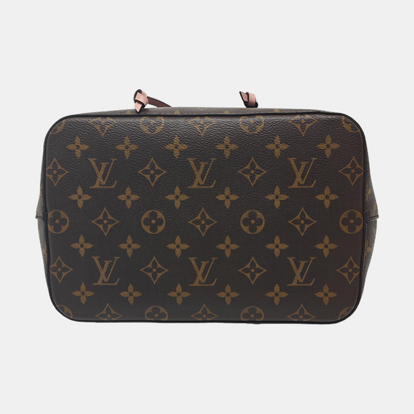 NÉONOÉ MM Monogram Coated Canvas Brown