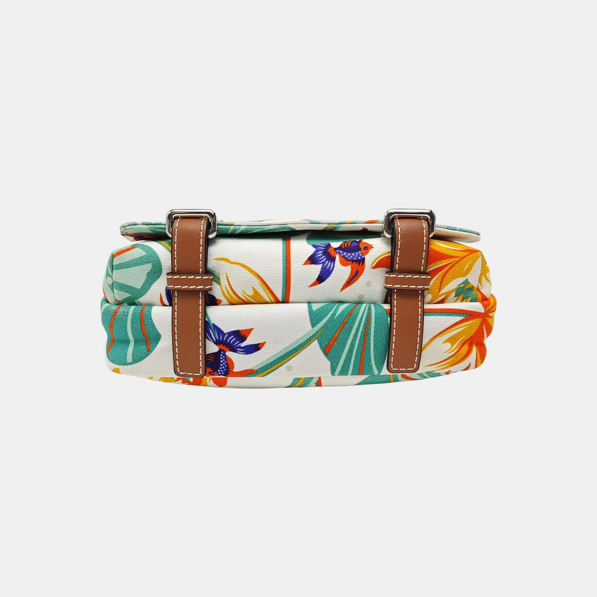 Canvas Shoulder Bag Extra Small White