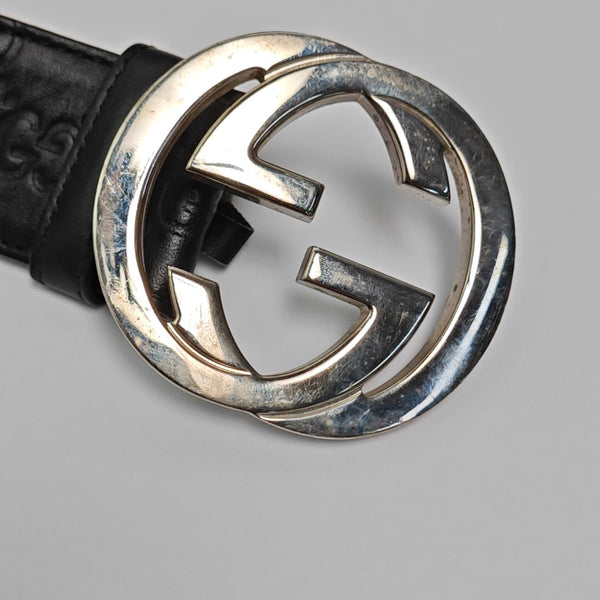 Leather Belt Black