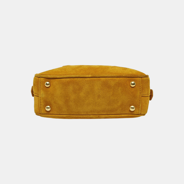 Arcadie Small Suede Yellow
