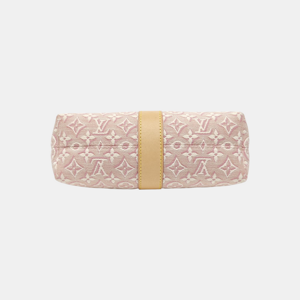 Pochette Mia Monogram Fabric Pink