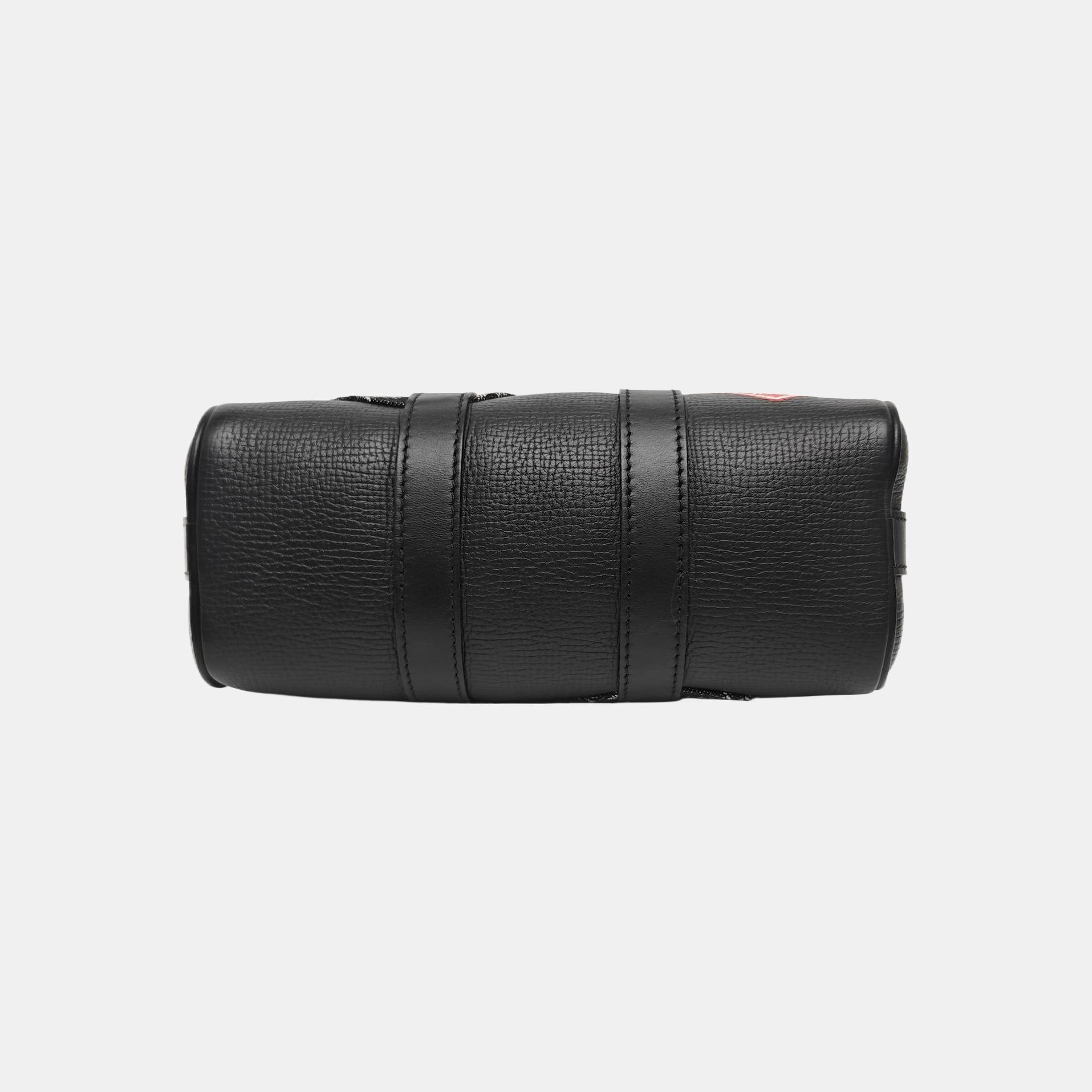 KEEPALL Nano Monogram Calfskin Black
