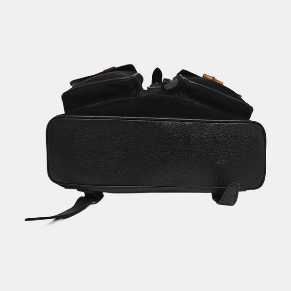 Bamboo 1947 Medium Suede Black