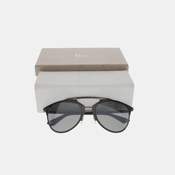 Black Synthetic Sunglasses