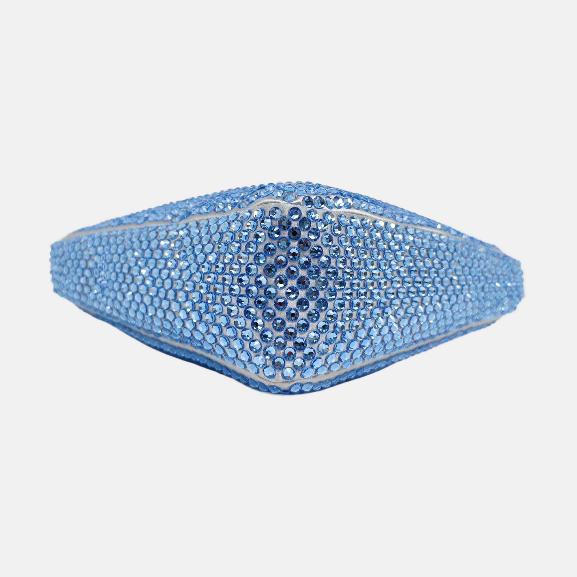 Crystal Shoulder Bag Blue