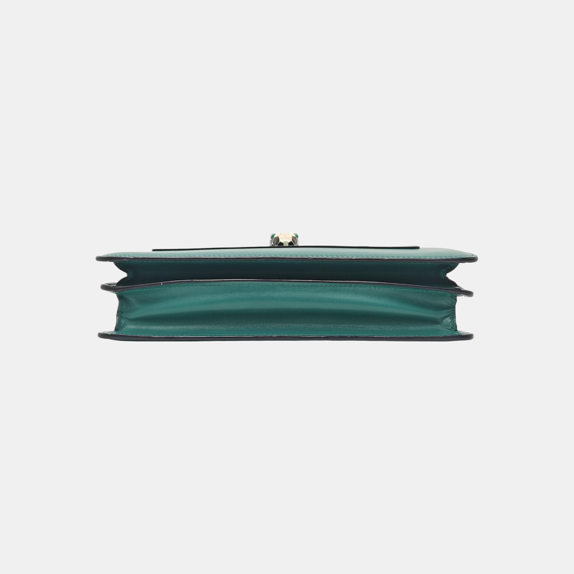 SERPENTI FOREVER Medium Calfskin Green