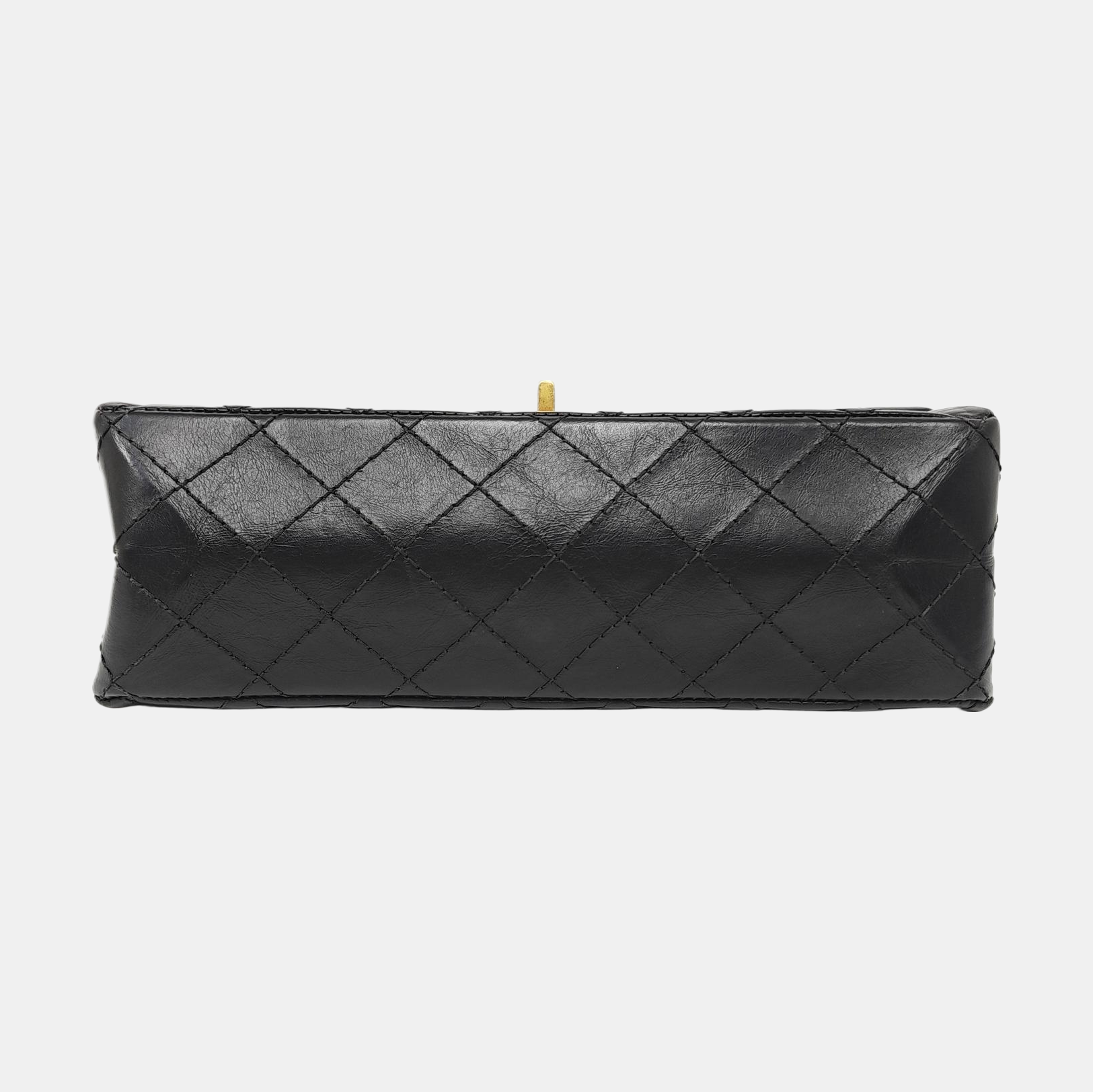 2.55 225 (small) Quilted Calfskin Black