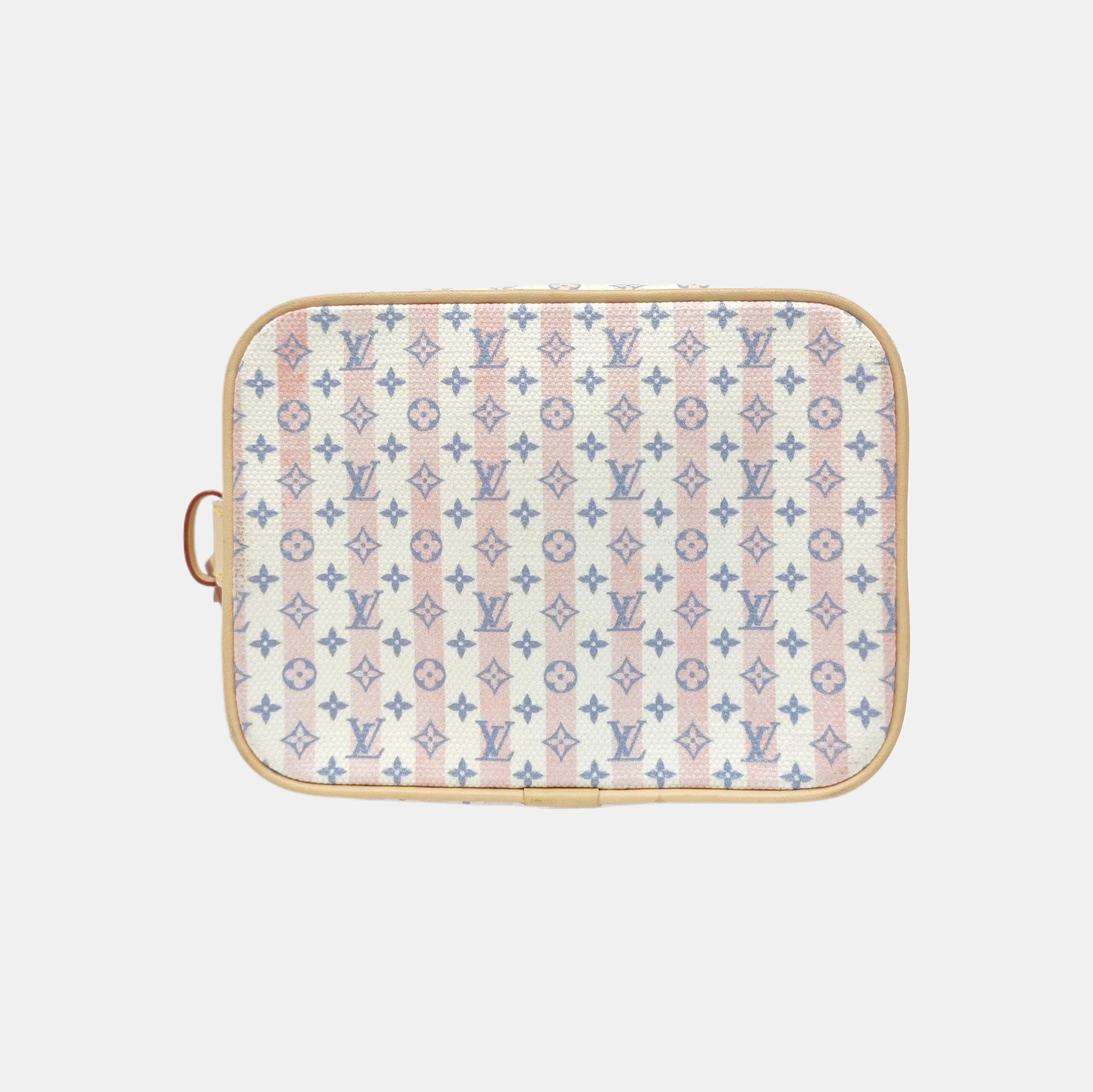ALL IN PM Monogram Coated Canvas White