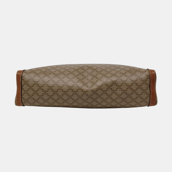 MACADAM CLUTCHES Coated Canvas Beige