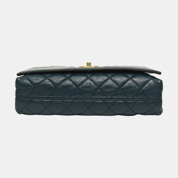 Quilted Calfskin Blue