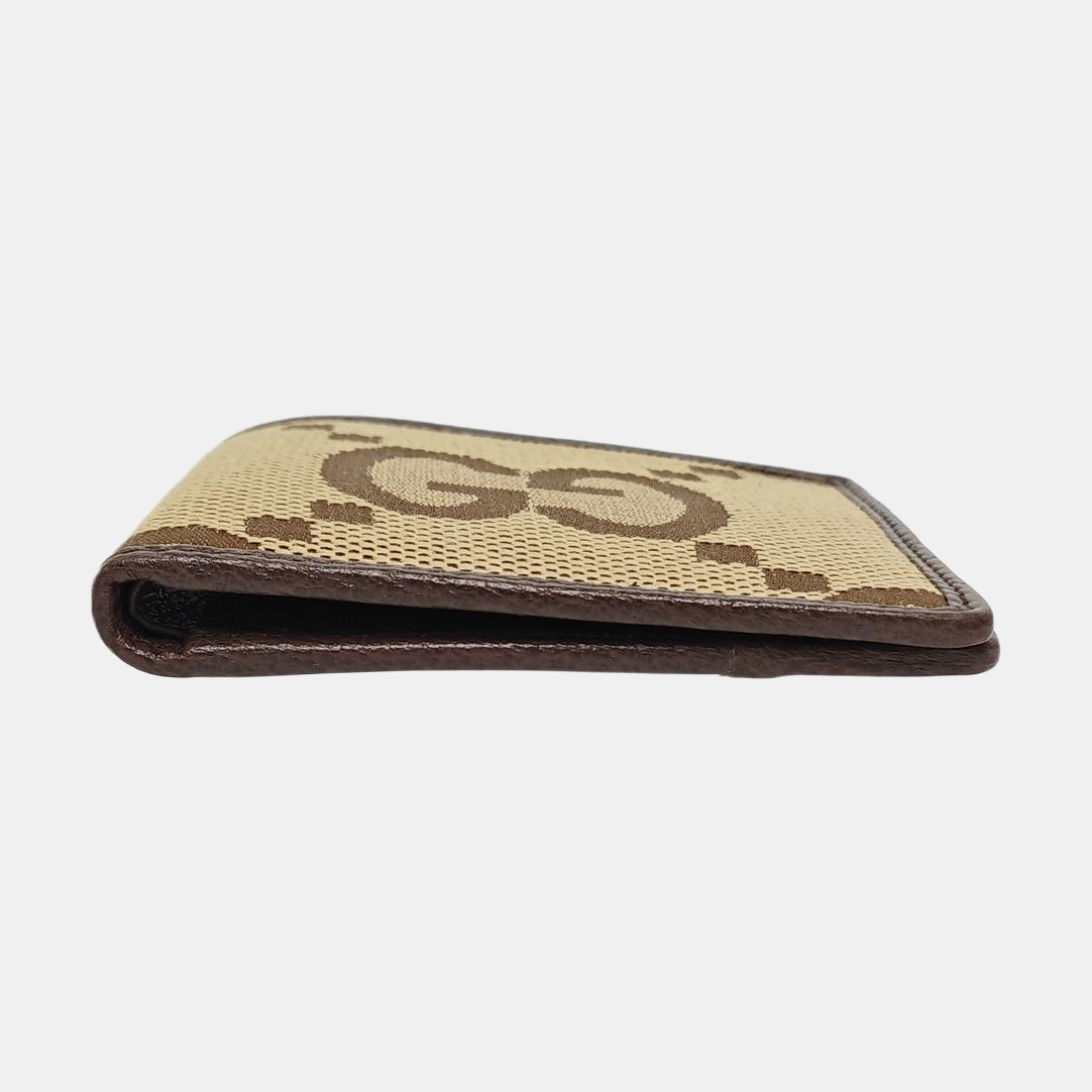 GG Messenger Monogram Canvas Brown Wallet