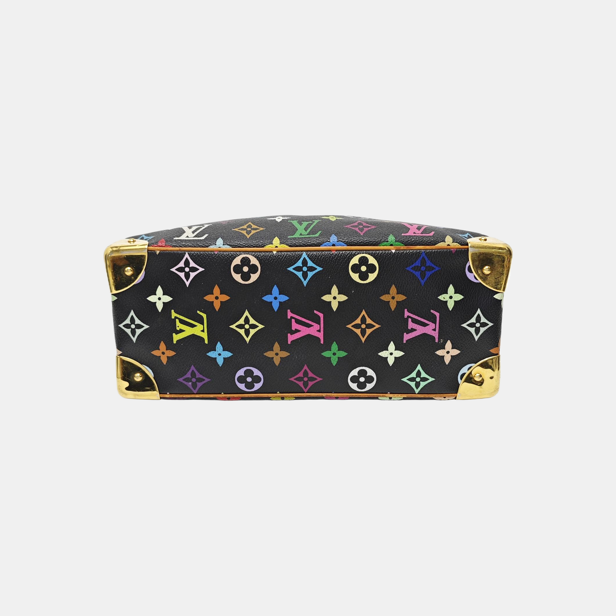 LV × TM DEAUVILLE Monogram Coated Canvas Black