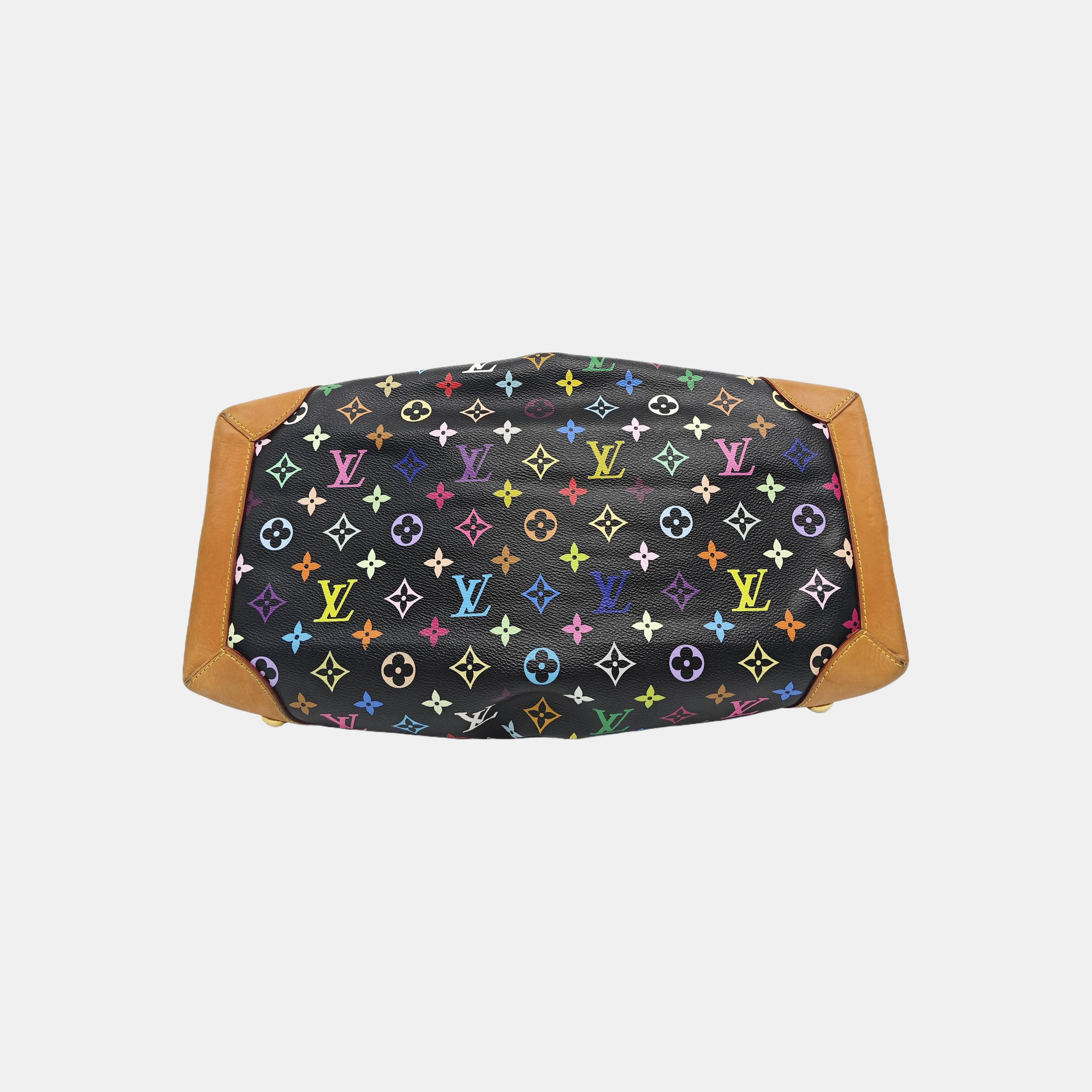 LV × TM URSULA Monogram Coated Canvas Black
