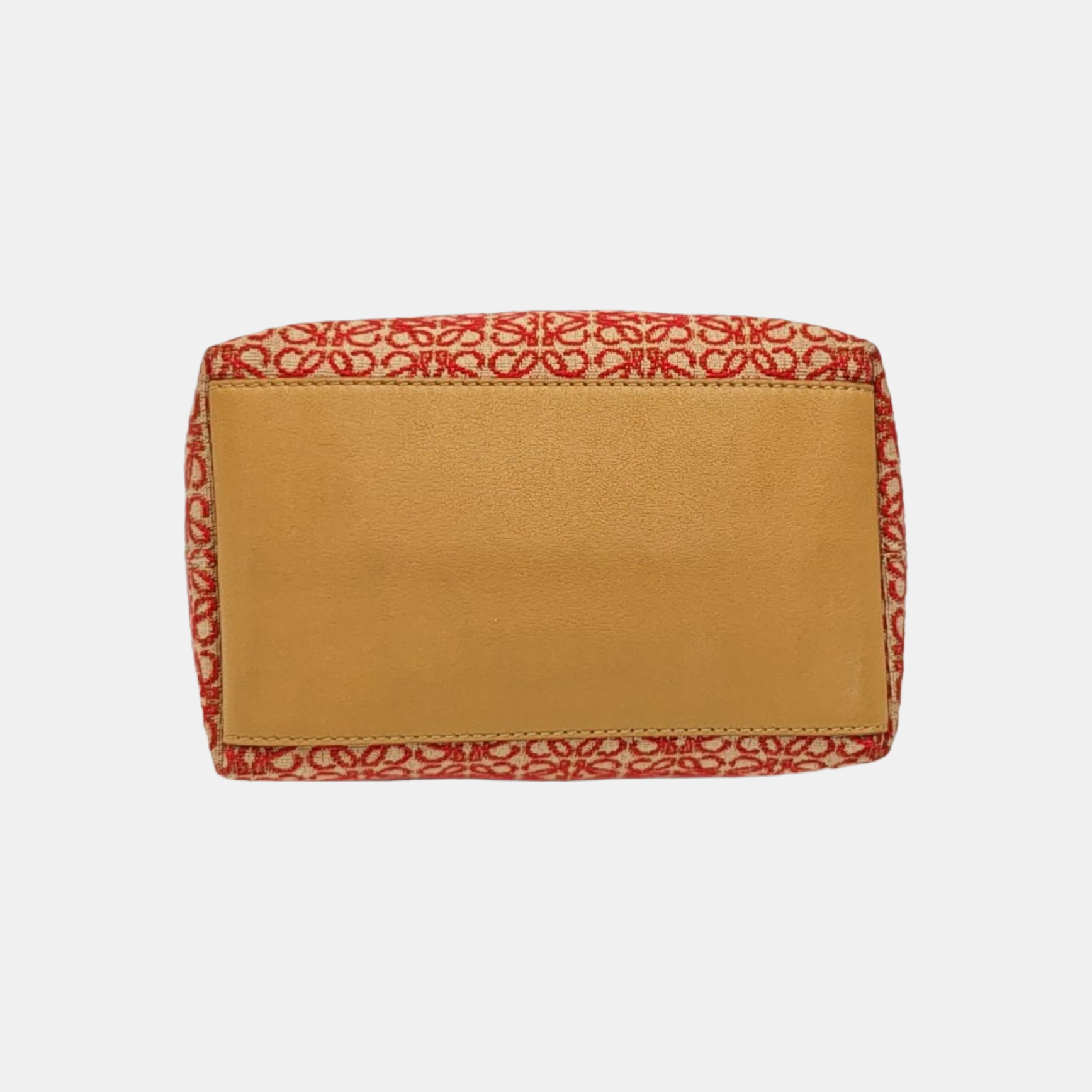 Monogram Canvas Top Handle Bag Red
