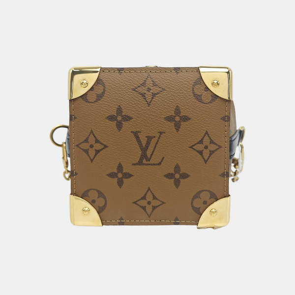 NOÉ PURSE LV CHARMS Monogram Coated Canvas Brown